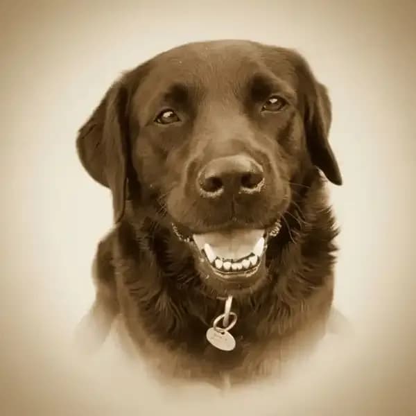 Klassisches Gedenk-Portrait