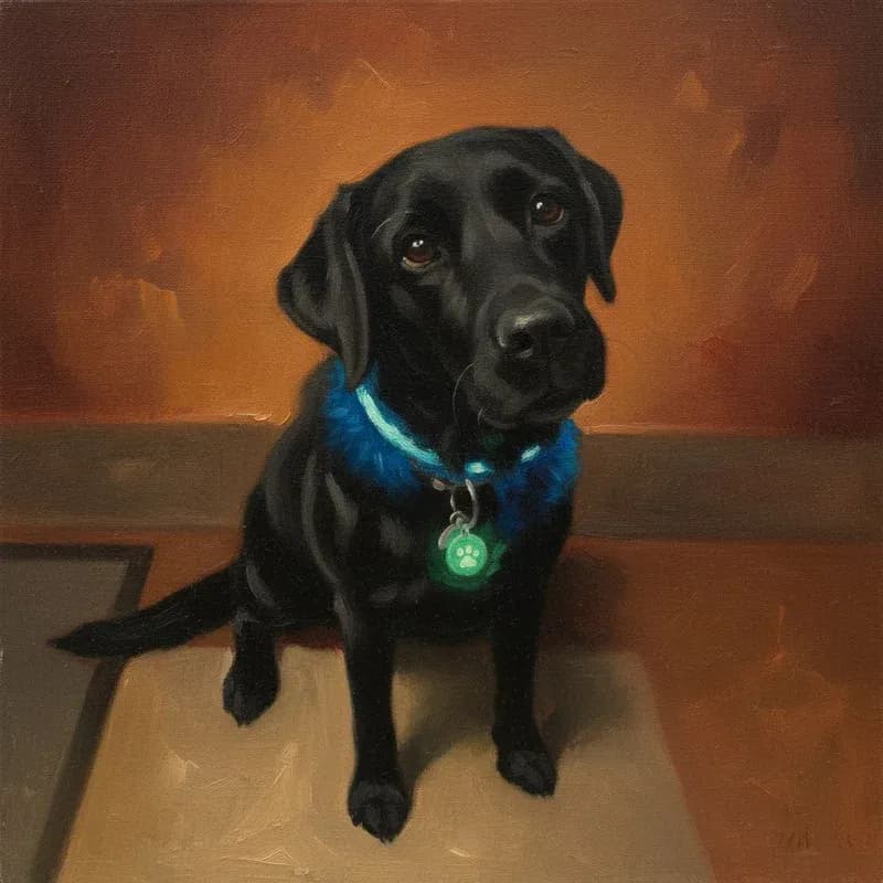 Klassisches Ölgemälde