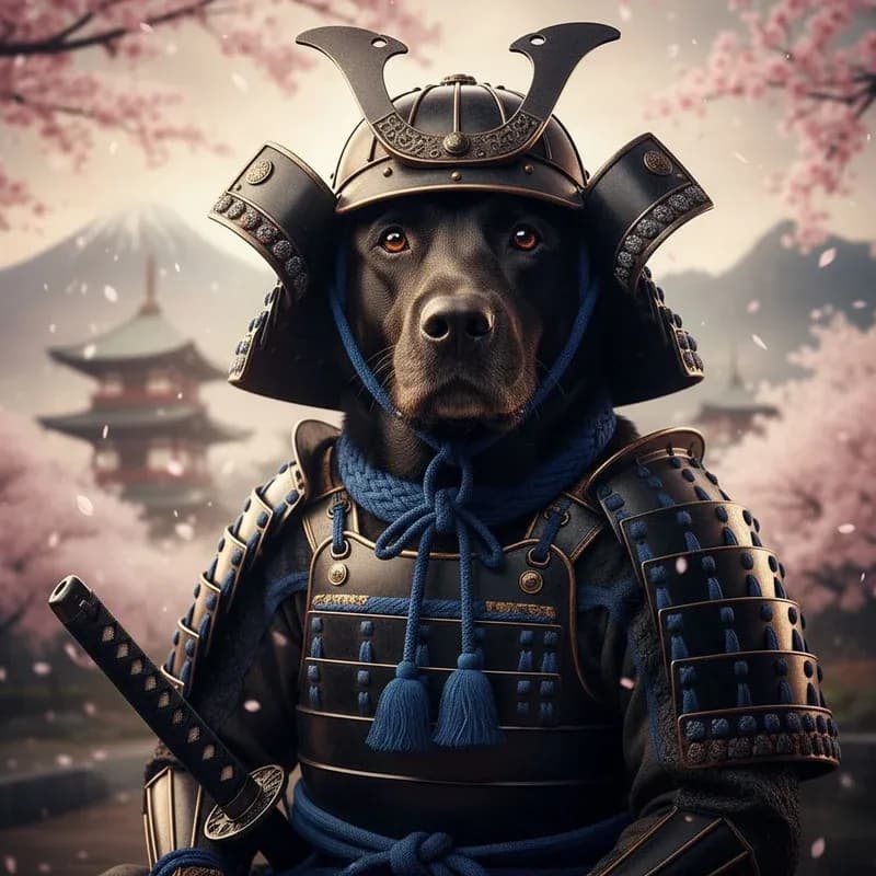 Japanischer Samurai